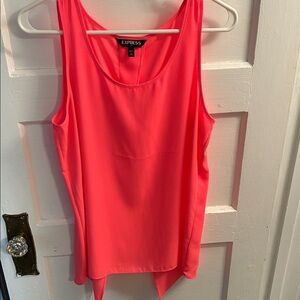 Express Women's Neon Pink Tank Top